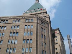 仰望和平饭店北楼-上海和平饭店 Fairmont Peace Hotel