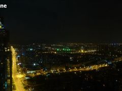 房间外的夜景-苏州香格里拉大酒店