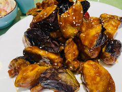 焦糖茄子牛肉粒-桃子餐厅·天津菜(王顶堤总店)