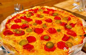 Spicy Pepperoni Pizza