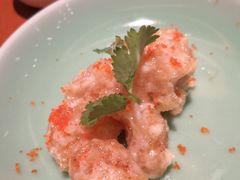 鱼子酱珊瑚芥末虾球-杭州JW万豪酒店-万豪中餐厅
