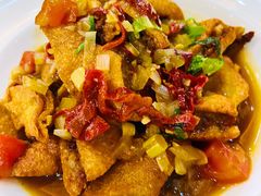 回民浇汁夹沙-新疆巴州金丝特餐厅(大钟寺店)