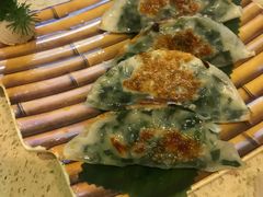 香煎韭菜饺-喜鹊茶点.啫煲(车陂店)