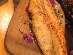 碳烤巴沙鱼-烛影拾光观景餐厅·创意菜·摄影·小提琴(大唐不夜城店)