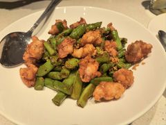 榄菜四季豆炒鸡脆骨-汤城小厨•粤菜•靓汤(望京凯德mall店)