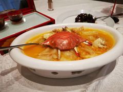 金汤飞蟹烩花胶-品海楼·大连海胆锅贴馆(东港店)