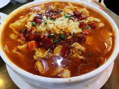 水煮肉片-京天红酒家(虎坊路店)