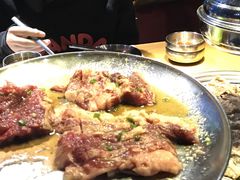 雪花调味牛排肉-老炉家木炭烤肉(长江国际店)