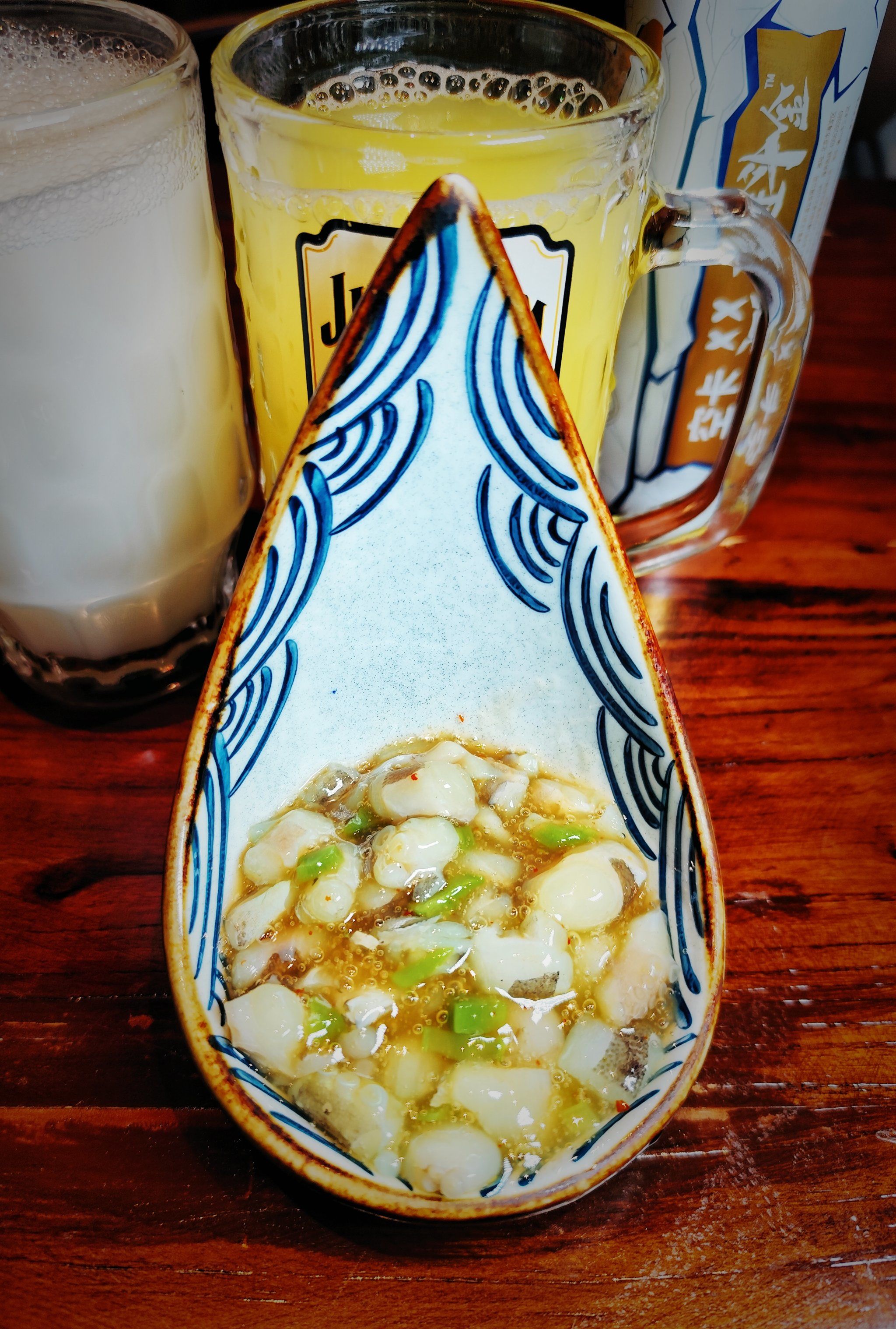 bfc外滩金融中心万座居酒屋的脚盆鸡料理