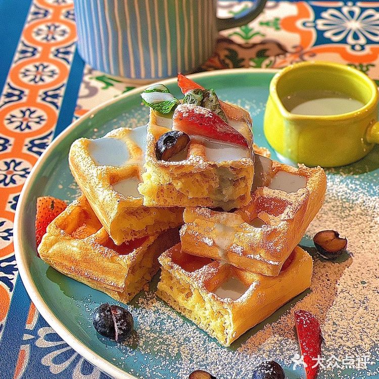 💛美式街头氛围感下午茶☕️｜好吃又好看💛