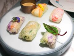 漫步花开彩虹卷-蜜桃花开·中西融合菜E&W(南长街店)