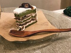 抹茶栗子蛋糕-C.Y Cafe
