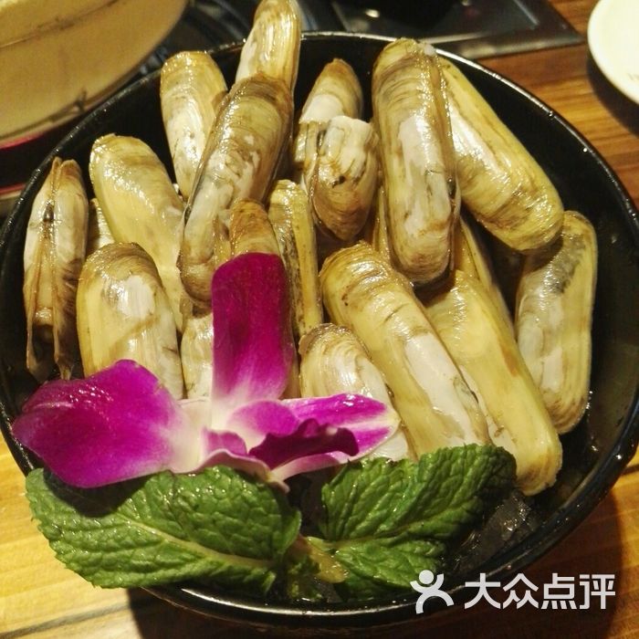 潮汕牛肉海鲜火锅蛏子图片-北京火锅-大众点评网