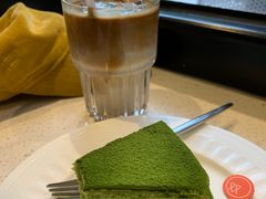 抹茶千层蛋糕-双风车咖啡馆 Twin Windmills(六道口店)