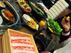 自助取餐区-火炉火自助餐(悠唐购物中心店)