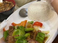 青椒牛肉饭-旺角宝港式茶餐厅(寮步店)