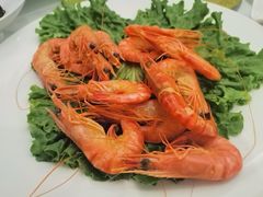 白灼大草虾-骏莱海鲜鱼港(五角场店)