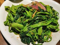 马拉盏炒通菜-大头虾越式风味餐厅(光明广场店)