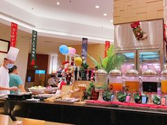 自助取餐区-亚龙湾希尔顿自助餐厅·海鲜·烧烤·沙滩BBQ·现场乐队
