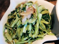 马拉盏炒通菜-大头虾越式风味餐厅(光明广场店)