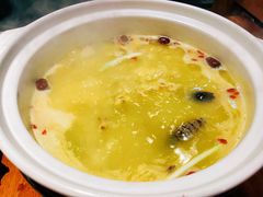 海参花胶鸡汤底-海煮叹鲜·粥底火锅·港式海鲜打边炉(赛银国际广场店)