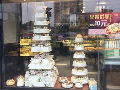 面包甜点陈列柜-面包达人(大邑县家乐福店)