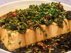香椿皮蛋豆腐-白家餐厅(徐家汇店)