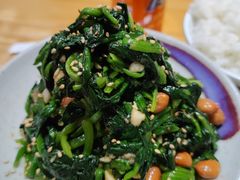 果仁菠菜-锦尚阁烤鱼•天津菜(宣武门胡同店)