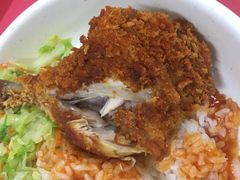 鸡腿饭-北京大学-学五食堂