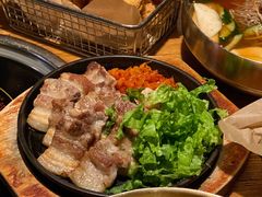 烤五花肉-包装马车·韩国料理·포장마차