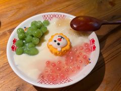 青团爆珠冰豆花-破三川·新川菜(静安大融城店)