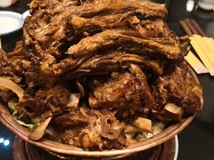 羊骨头羊尾尖锅-来顺成饭庄