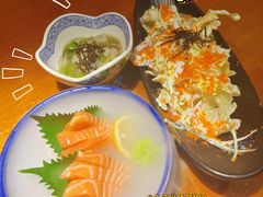 三文鱼刺身-鳗鱼家·深夜食堂(军博店)