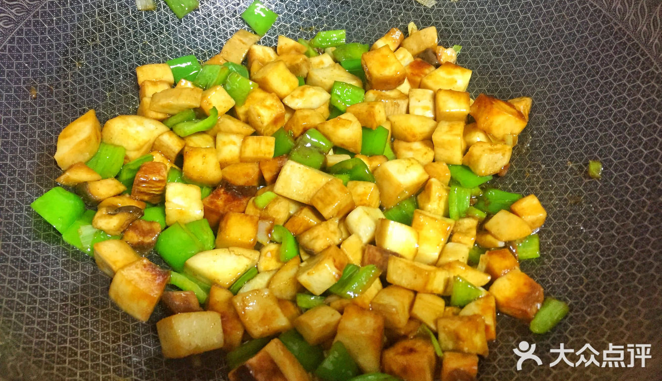 孜然杏鲍菇丁
