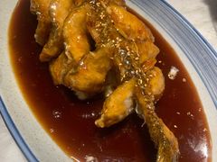 汁烧鲈鱼-那家小馆•北京菜•烤鸭(中关村店)