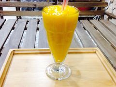 芒果冰沙-小恶魔甜品