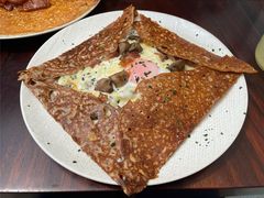 鸡蛋蘑菇熏肉荞麦可丽饼-RAC BAR(安福路店)