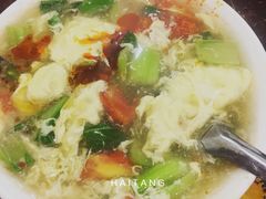 酸辣鸡蛋汤-文文烤肉(大皮院店)