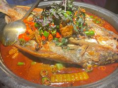 -探鱼·鲜青椒爽麻烤鱼(天一广场店)