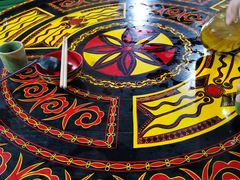 餐具摆设-金荞麦彝家美食