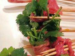 香菜牛肉-大斌家串串火锅(马栏山店)