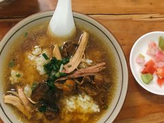 姬松茸鸡汤泡饭-玉滋補