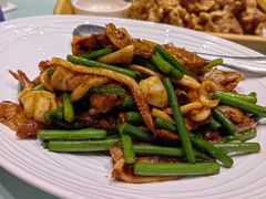笔管鱼炒五花肉-隆喜元鱼汤包·海鲜(中联广场店)