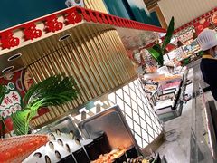 自助取餐区-亚马逊海鲜自助(梅溪湖步步高店)
