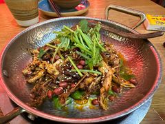 手撕扁担鸡-吃饭皇帝大土家民族菜(正大广场店)
