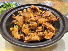 现杀果园鸡—黄焖鸡-生态苑农庄(十里画廊遇龙河店)