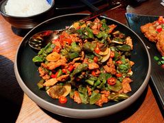莴笋皮炒肉-2046湘味厨房(南区盈峰店)