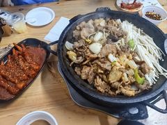 猪牛混炒-朝族高丽火盆(长白山总店)
