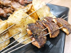 烤香菇-宝记烧烤·碳锅羊肉·羊蝎子火锅·夜食社(文体路创始店)