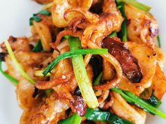 酱爆鱿鱼筒-乡味海鲜农家菜·巽寮土窑鸡(地道美食店)